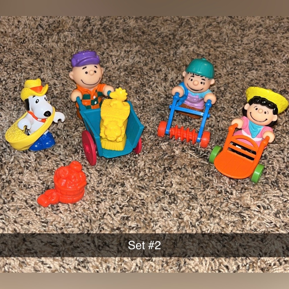 1986 Snoopy Farmer McDonald’s toys